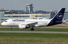 Самолет Lufthansa в Домодедово 