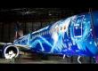 Painting the WestJet #MagicPlane livery