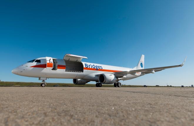 Грузовой самолет Embraer E190 приступил к коммерческим полетам