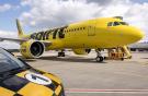 самолет Airbus A320 американской бюджетной авиакомпании Spirit Airlines